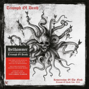Triumph Of Death - Resurrection Of The Flesh: Live (2023) (2x Black & White Swirl Vinyl)