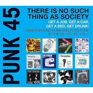 Various Artists - PUNK 45! There´s No Such Thing As Society (2x Cyan Blue Vinyl)