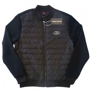 Pink Floyd Unisex Quilted Jacket: Dark Side of the Moon Oval (XX-Large)