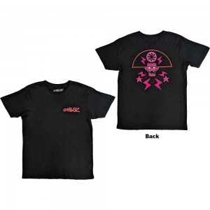 Gorillaz Unisex T-Shirt: Cult of Gorillaz (Black) (Back Print) (X-Large)